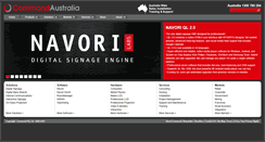 Desktop Screenshot of commandaustralia.com.au